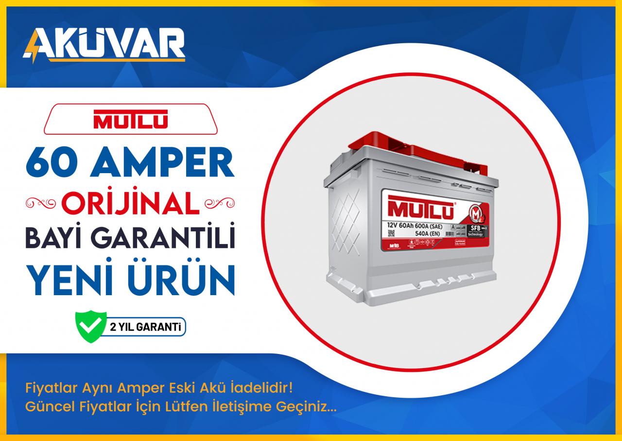 Mutlu Akü 60 Amper